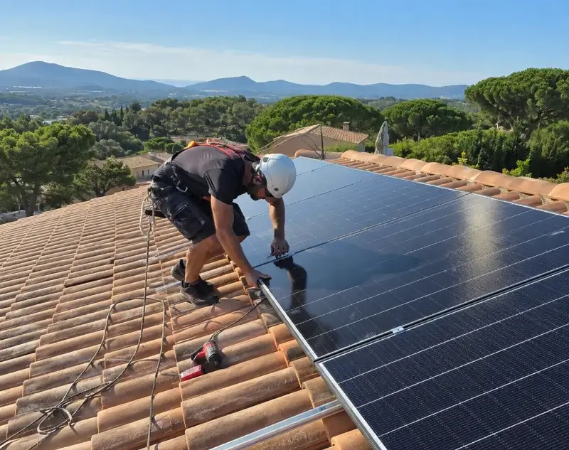 Installateur panneaux solaires Arboussols — pose photovoltaïque sur toiture